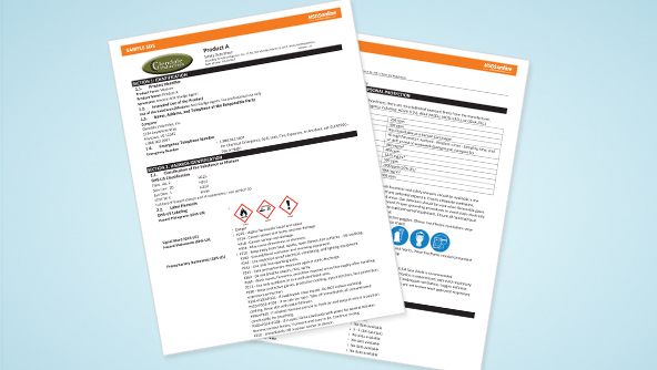 Have Questions about SDSs? Our Sample SDS in the GHS Format is a Great Place to Start!