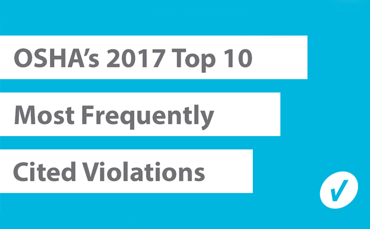 OSHA 2017 Top 10 Violations