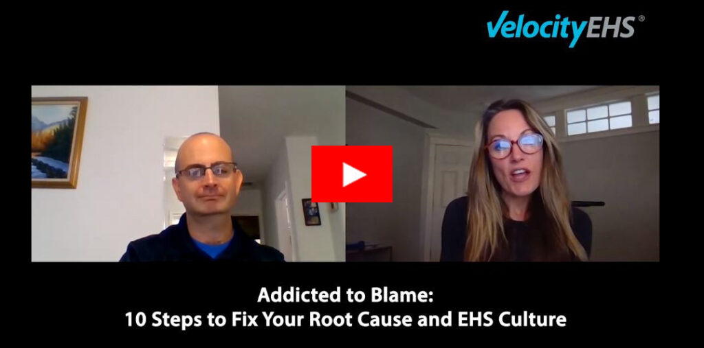 Addicted to blame 10 steps to fix your rot cause and EHS culture.