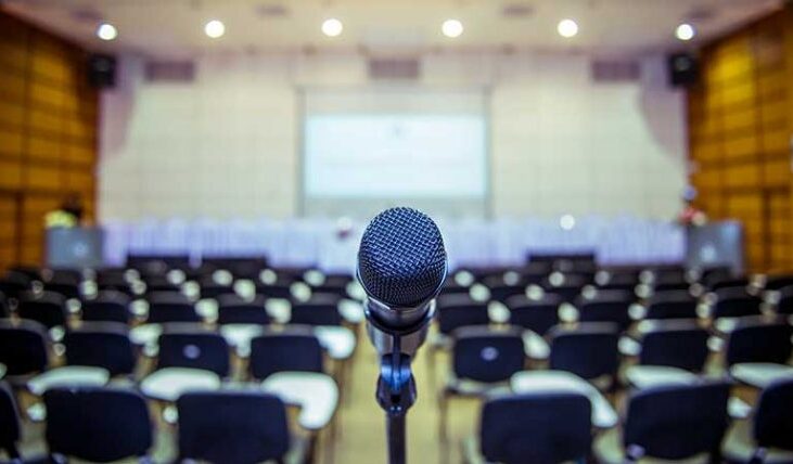 Auditorium Public Speaking Microphone