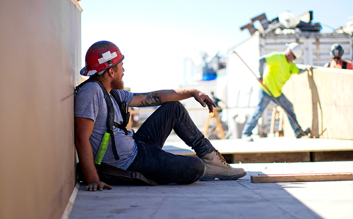 Heat and exhaustion in the workplace