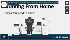 OnDemand Webinar - Working From Home Title Page 