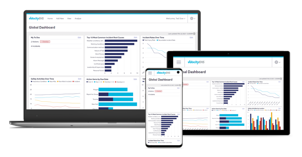 VelocityEHS Accelerate Platform Solutions